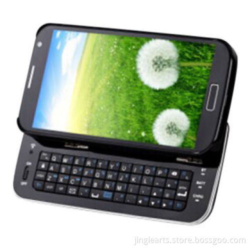 Mobile Phone Bluetooth Keyboard for Samsung S4, Ultra-thin Slide-out, Wireless